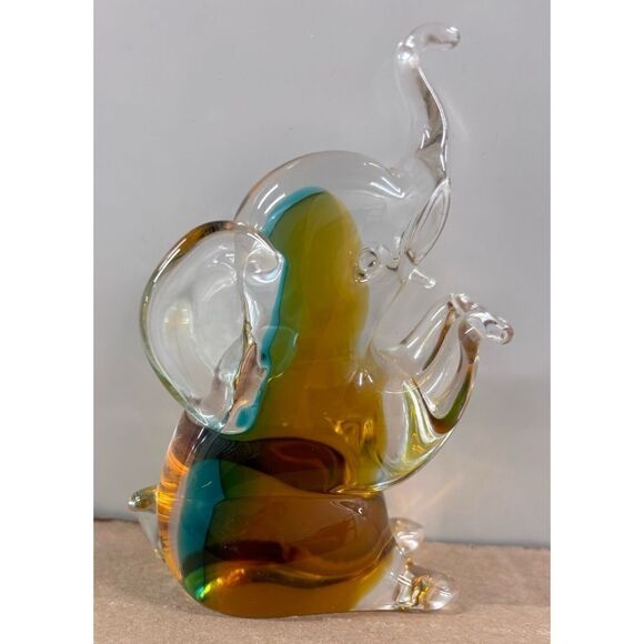 Vintage Murano Glass V.Nason&C Venetian
Glass elephant Figurine / No Stamp - Picture 5 of 8